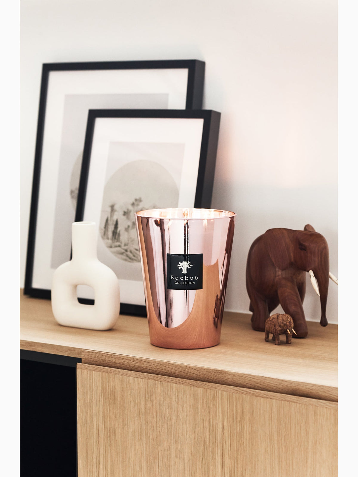Les Exclusives Roseum Scented Candle, Max 08, Baobab Collection (3)