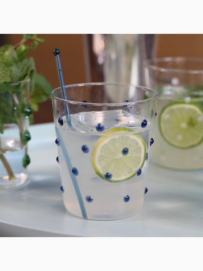 Party Tumbler, Blue Dots (Set of 6), Zafferano (2)