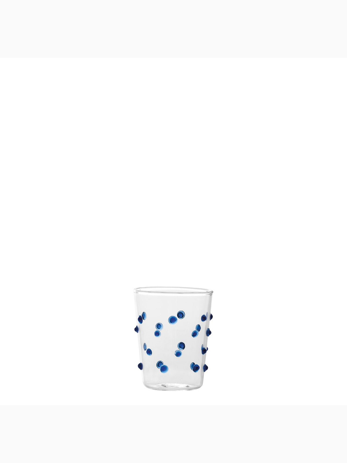 Party Tumbler Junior, Blue Dots (Set of 6), Zafferano