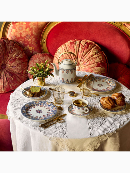 Rouen Or Dessert Plates, Set of 4, Gien (2)
