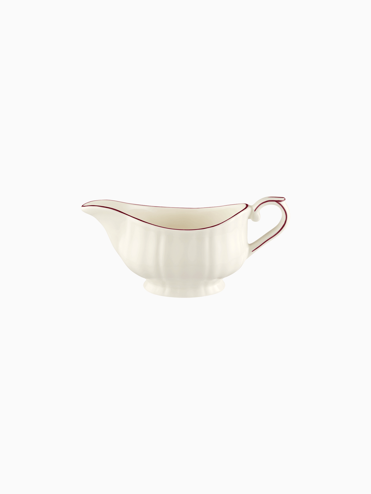 Filet Gravy Boat, Burgundy, Gien
