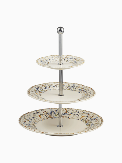 Toscana Three-Tier Cake Stand, Gien