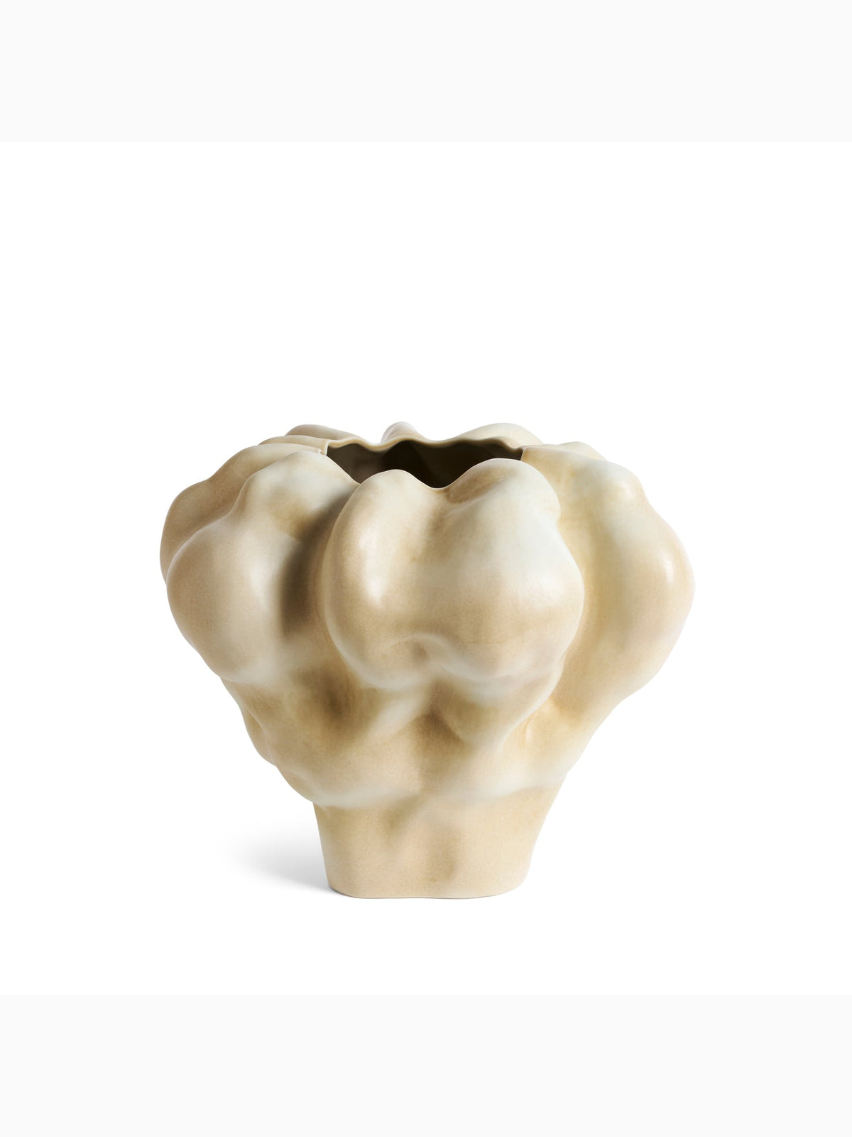 Timna Vase Extra Short, Latte, L'Objet