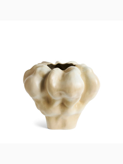 Timna Vase Extra Short, Latte, L'Objet