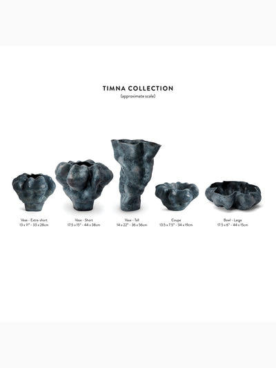 Timna Vase Extra-Short, Aged Iron, L'Objet (5)