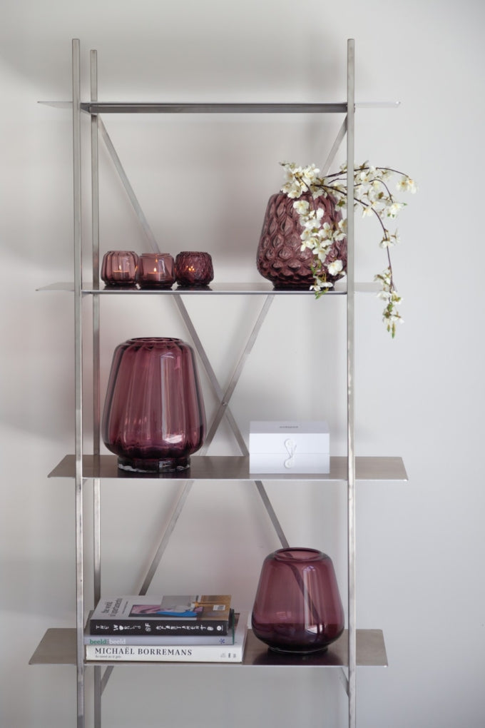 Kuro Wave Vase Large, Plum, XLBoom (4)