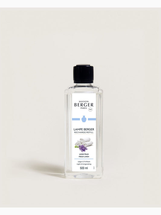 Fresh Linen Lamp Refill 500 ml, Lampe Berger