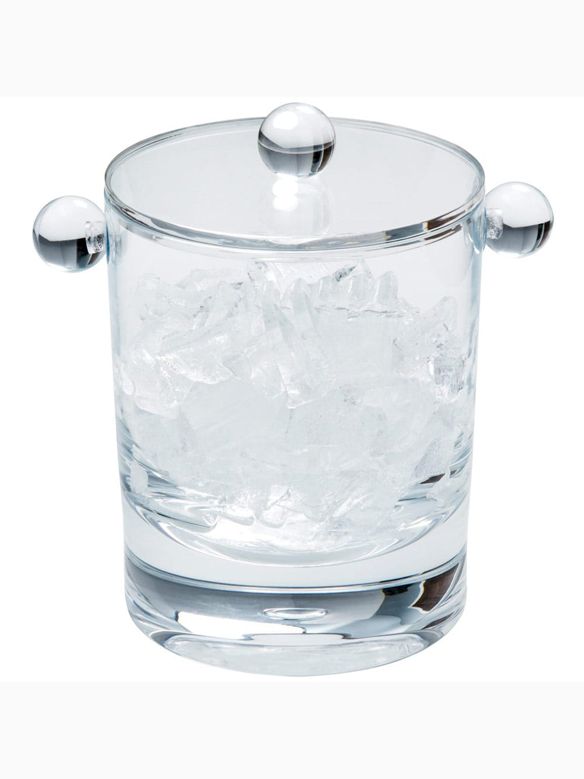 Clear Acrylic Ice Bucket with Lid, Caspari