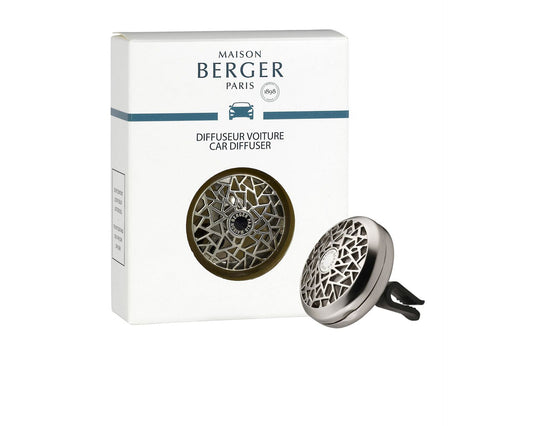 Car Diffuser, Graphic Nickel, Lampe Berger