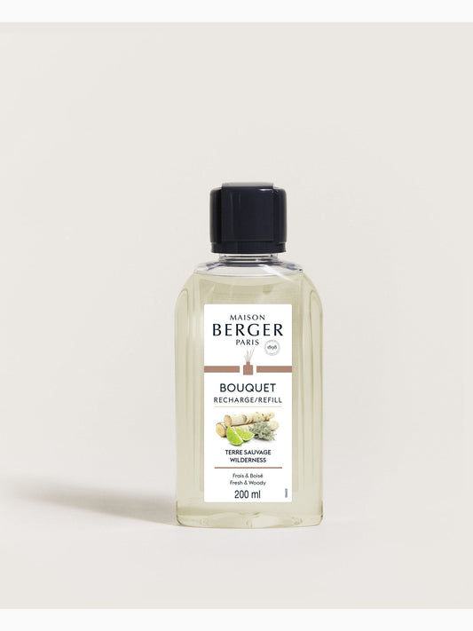 Terre Sauvage Reed Diffuser Refill 200 ml, Lampe Berger