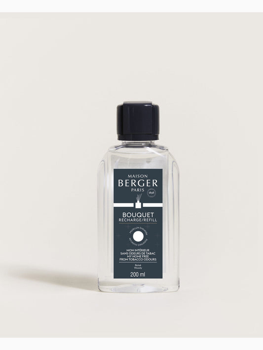 Mon Intérieur Sans Odeurs de Tabac Reed Diffuser Refill 200 ml, Lampe Berger