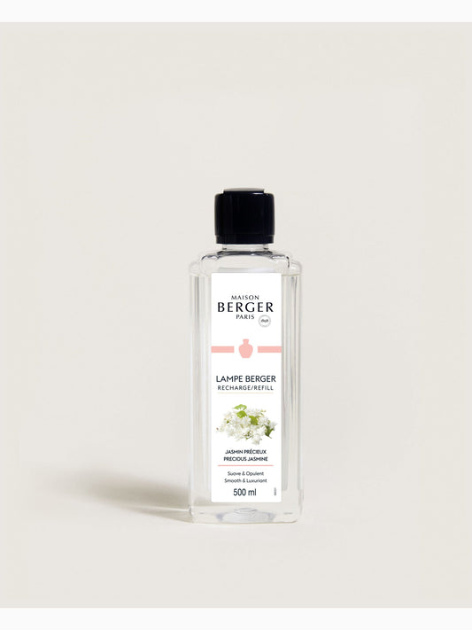 Jasmin Précieux Lamp Refill 500 ml, Lampe Berger