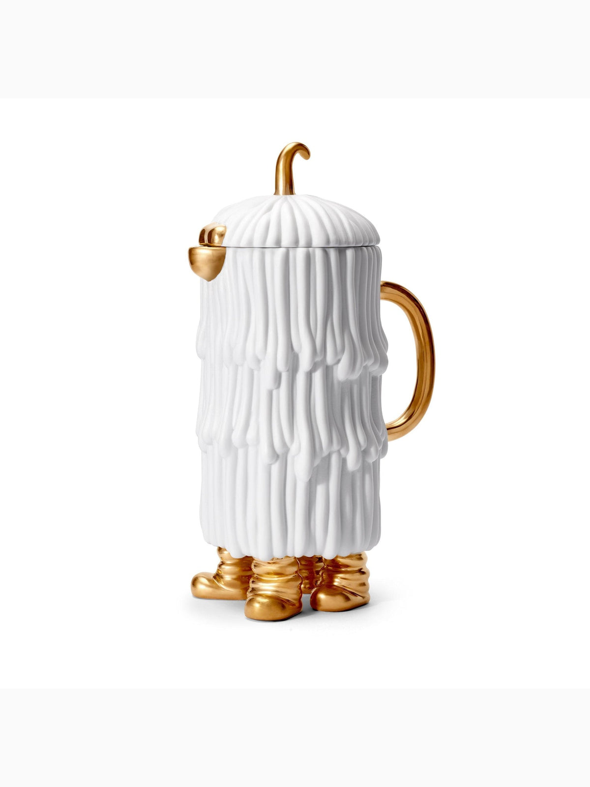 Haas Djuna Coffee and Tea Pot, White, L'Objet
