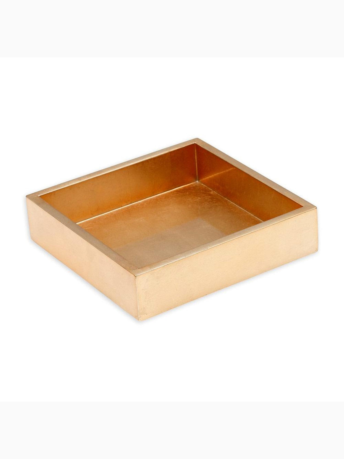 Lacquer Luncheon Napkin Holder, Gold, Caspari (2)