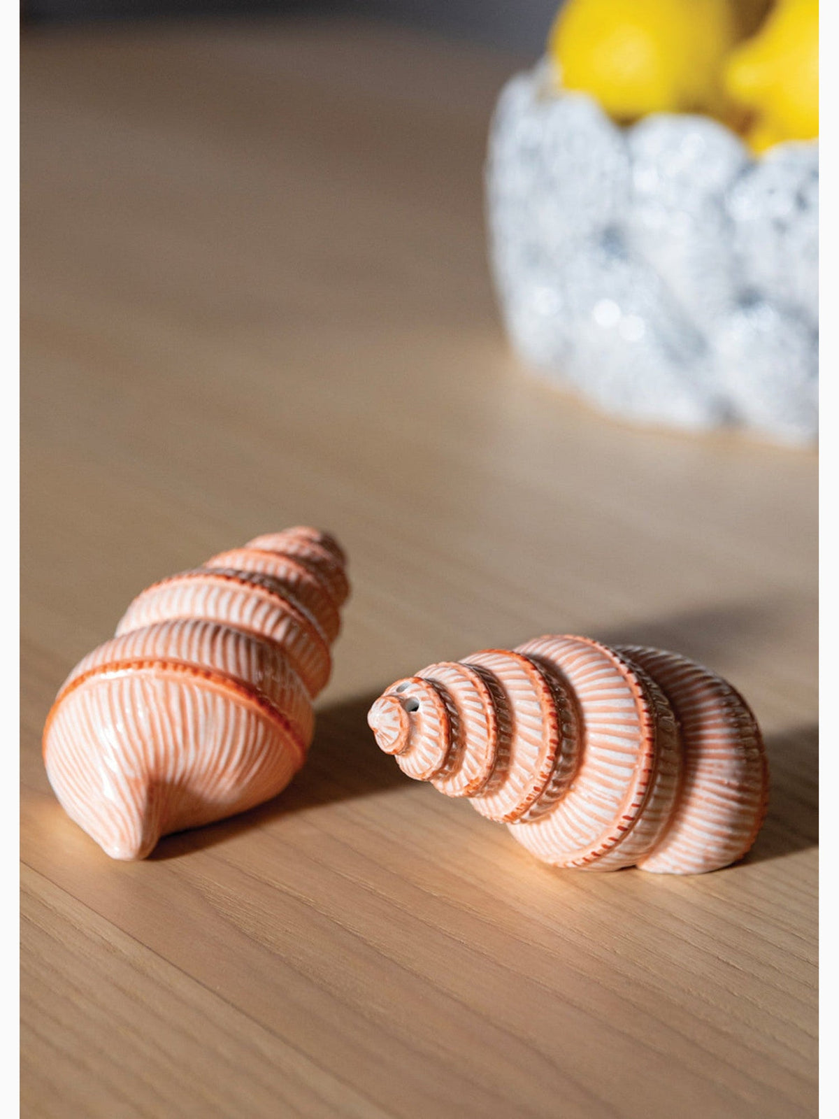 Shell Salt & Pepper Shakers, &Klevering (3)