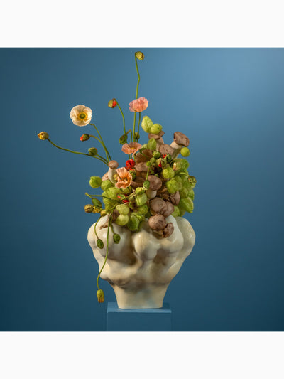 Timna Vase Extra Short, Latte, L'Objet (3)