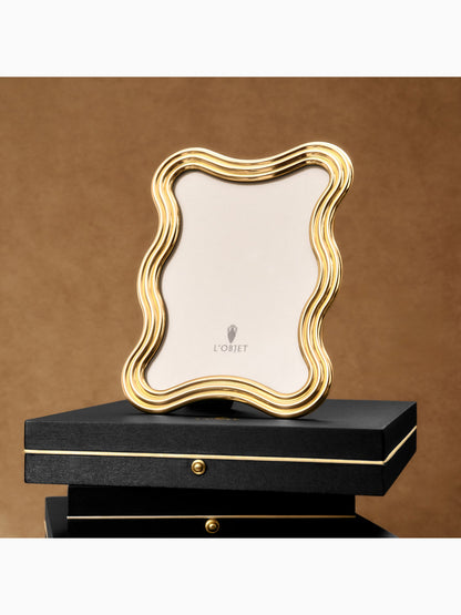 Ripple Frame 4x6, Gold, L'Objet (2)