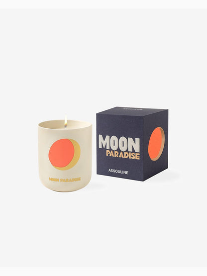 Moon Paradise Travel From Home Candle, Assouline