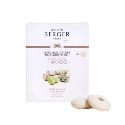 Wilderness Car Diffuser Refills, Lampe Berger
