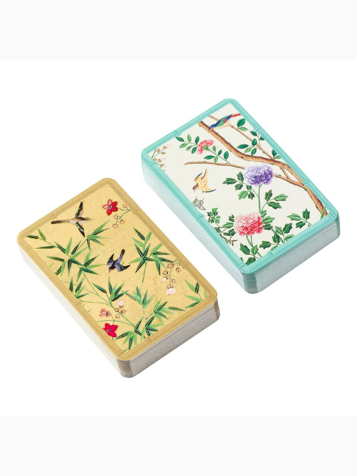 Chinese Wallpaper Playing Cards, Blue, Caspari (2)