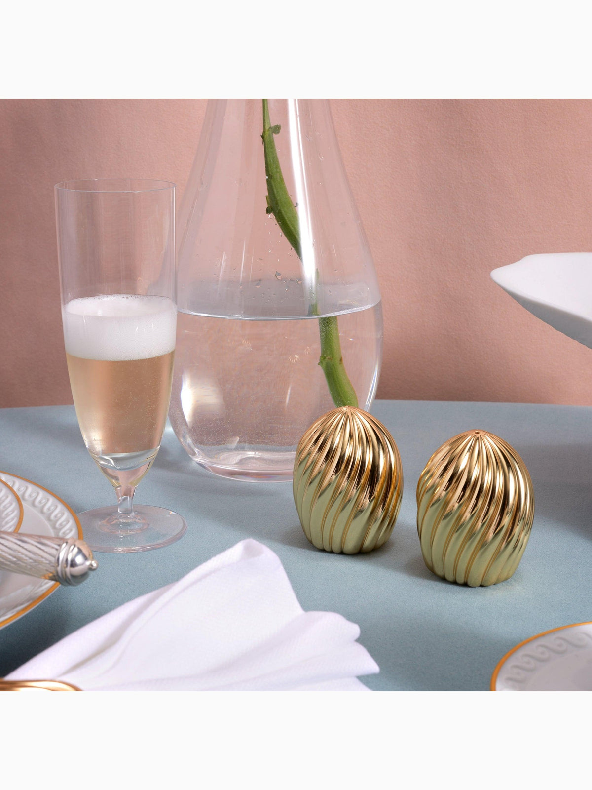 Ripple Spice Jewels Set of 2, Gold, L'Objet (2)
