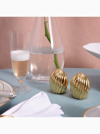 Ripple Spice Jewels Set of 2, Gold, L'Objet (2)