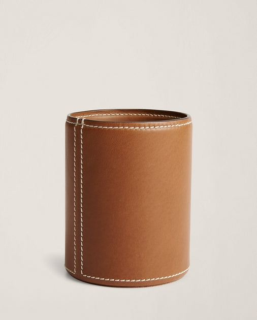 Brennan Leather Pencil Cup, Ralph Lauren Home (2)