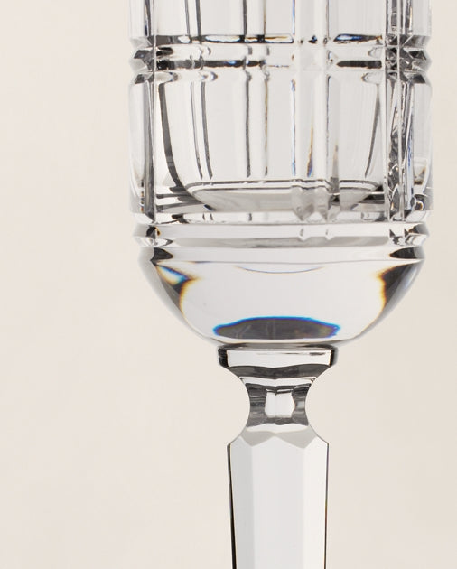 Hudson Plaid Champagne Flute, Clear, Ralph Lauren Home (2)