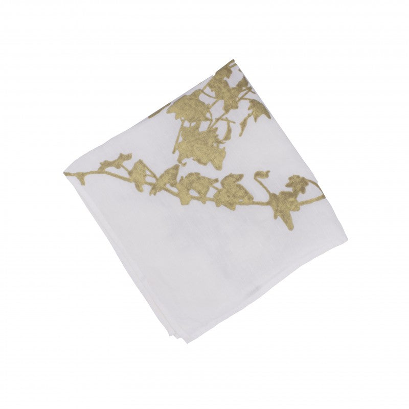 Romagna Oro Linen Napkin 45 × 45 cm, Stamperia Bertozzi