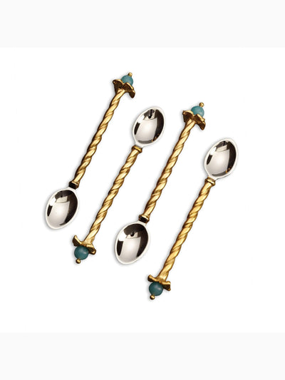 Venise Cocktail Spoons, Set of 4, L'Objet